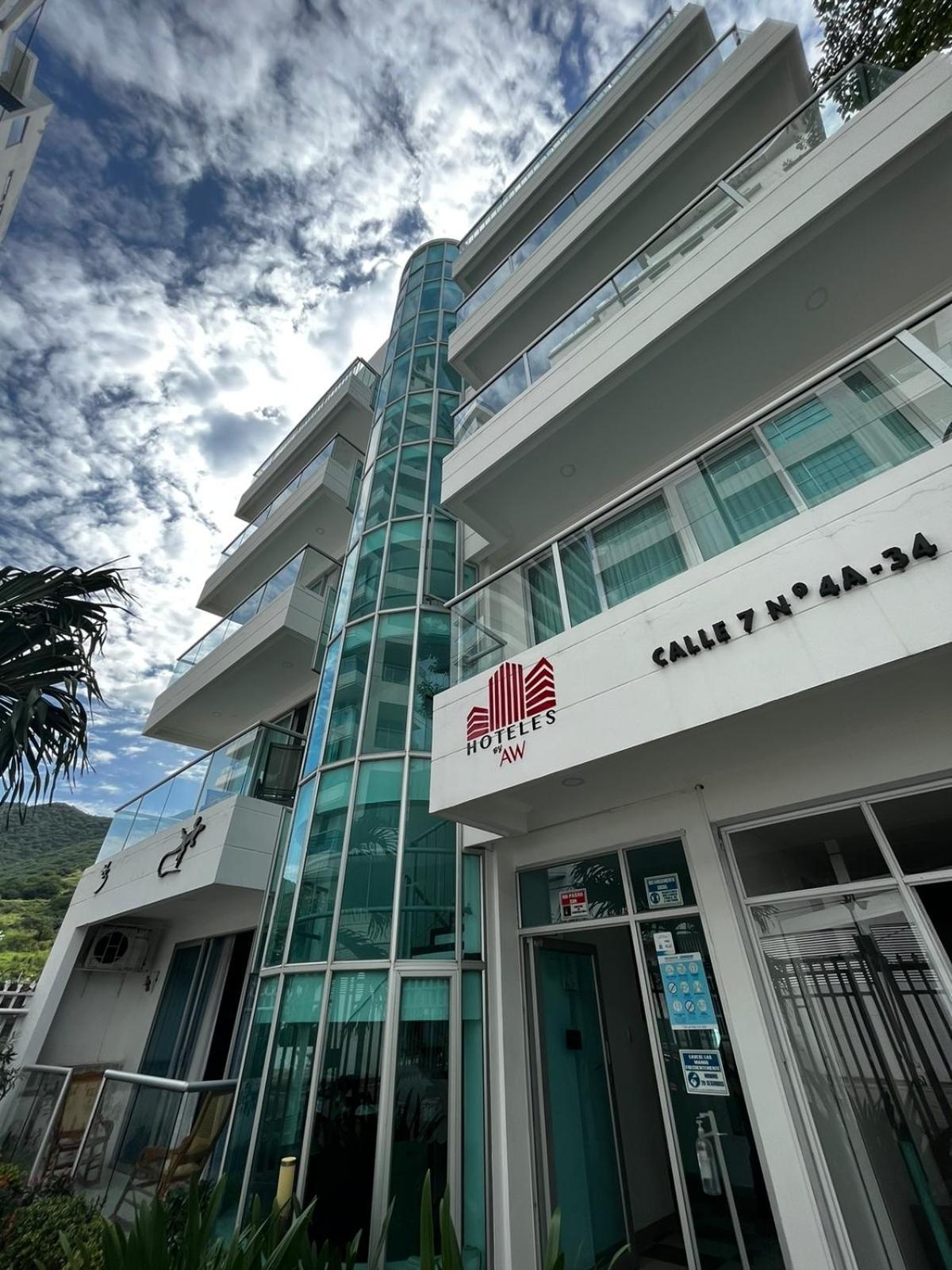 Aw Hotel Rodadero Suites Санта-Марта Экстерьер фото